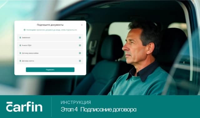 Подписание договора